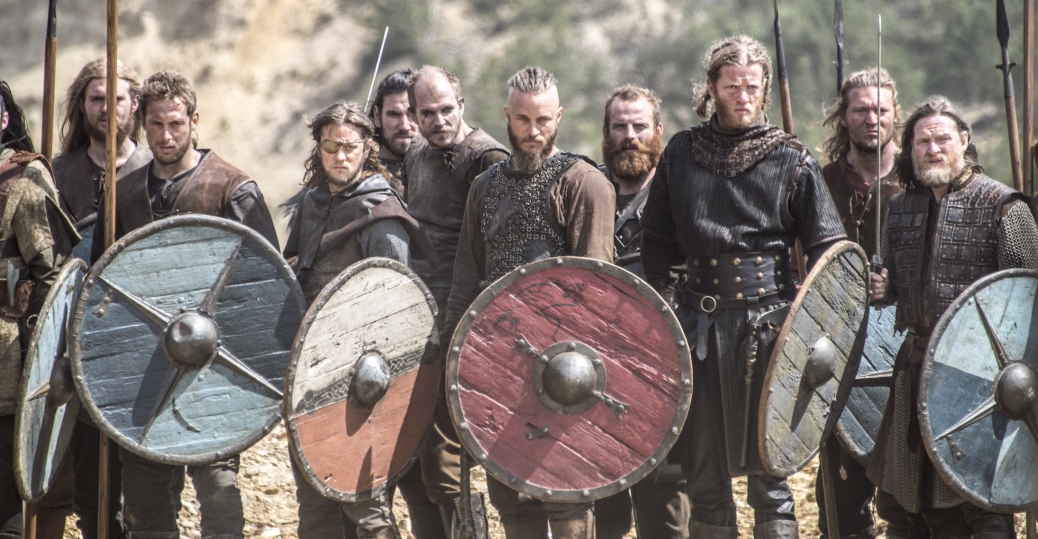 guerreros vikingos serie reparto personajes