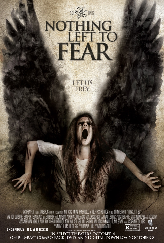 Poster for "Nothing Left to Fear" directed by Anthony Leonardi III
